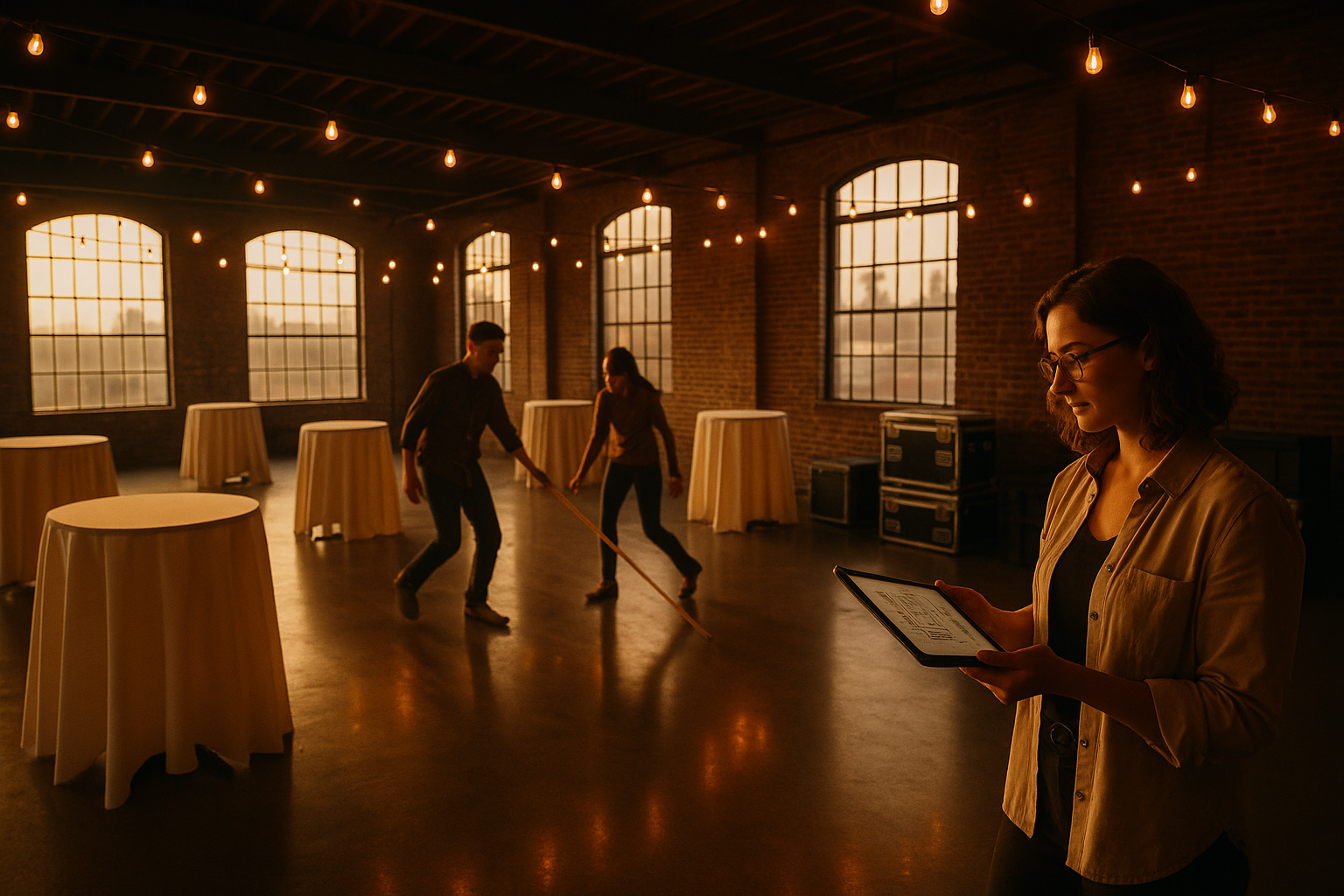 Locatie kiezen voor personeelsfeest