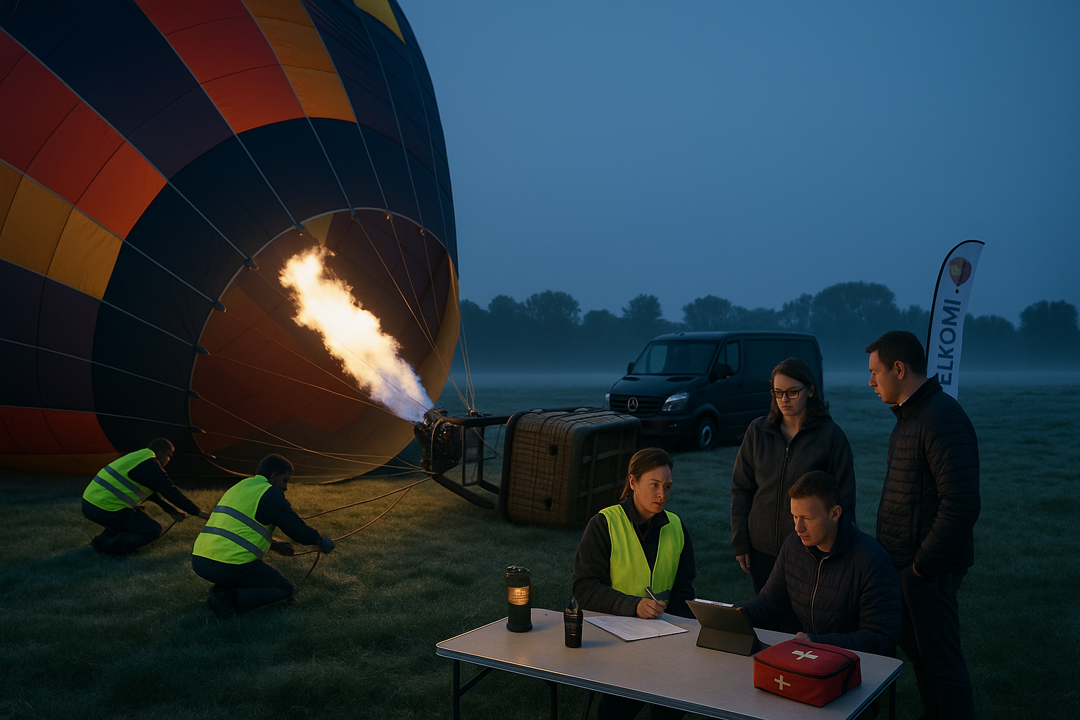 Bedrijfsuitje ballonvaart organiseren