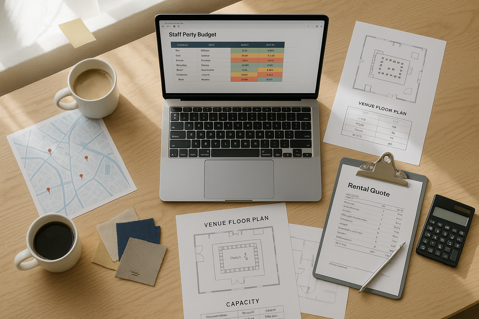 Personeelsfeest organiseren budget en locatie