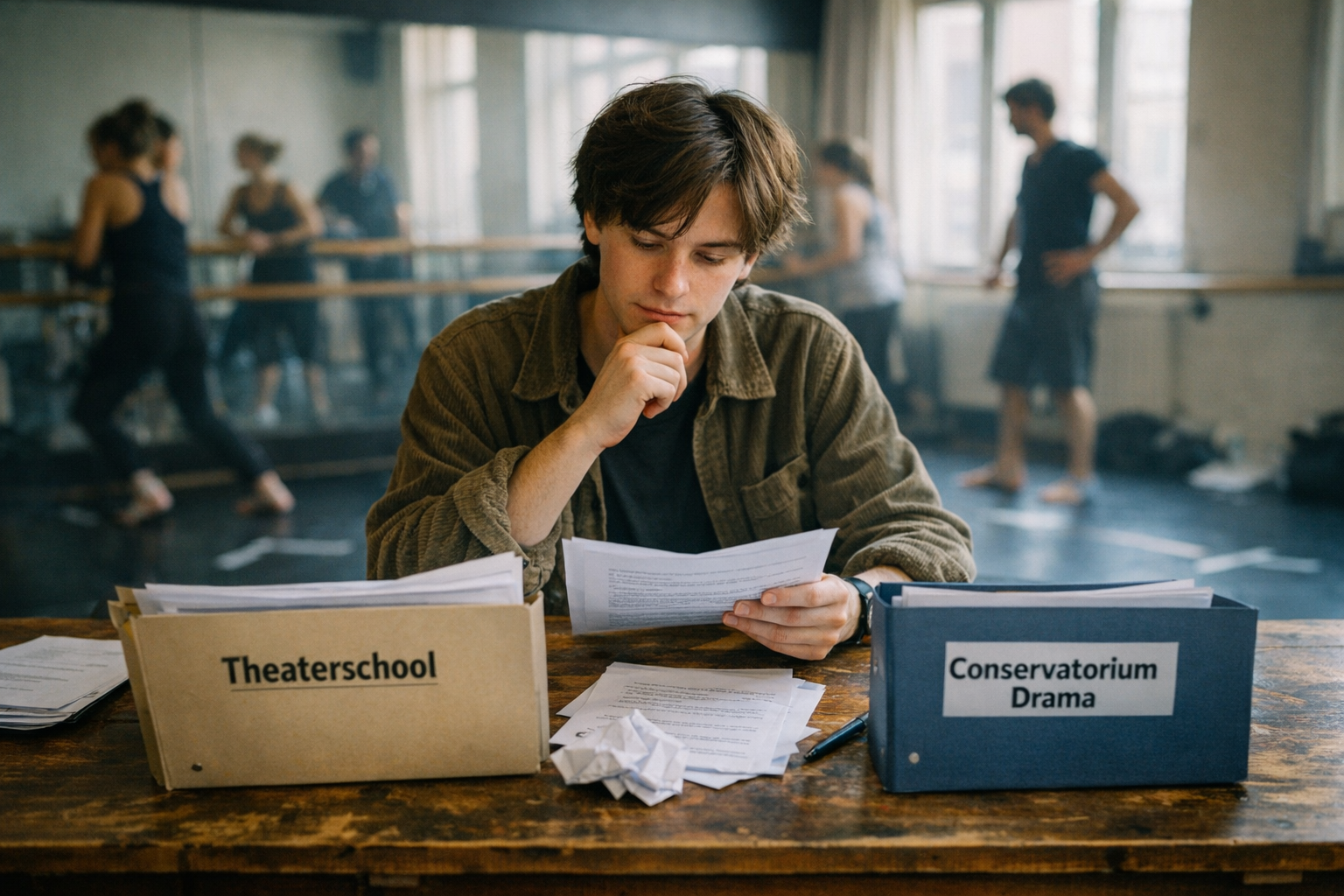 Theaterschool versus conservatorium vergelijking