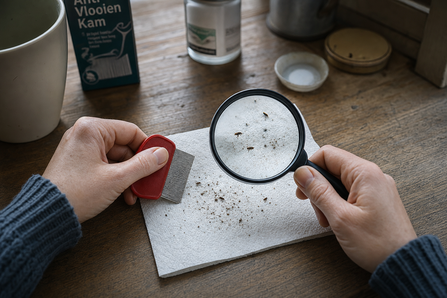 Vlooienplaag herkennen in huis